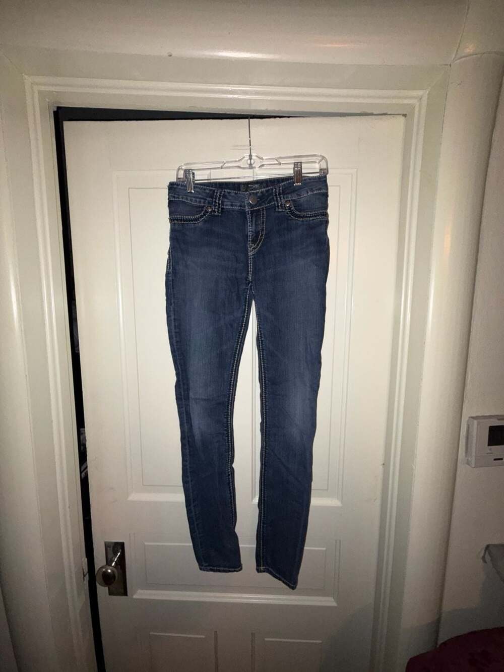Silver Jeans Co. Suki Jegging Skinny Dark Wash Stretch Jeans Women's Size 28/31